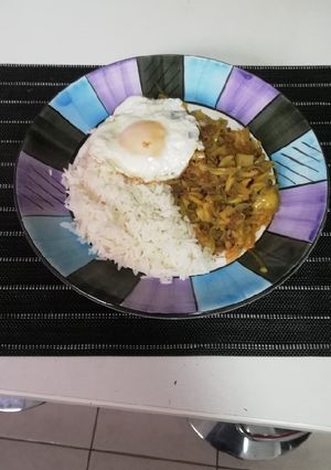 Una foto de Olluquitos con carne