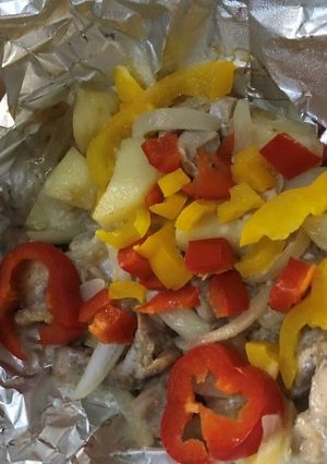 A picture of Lu Moa with Toyohira Vegetables.