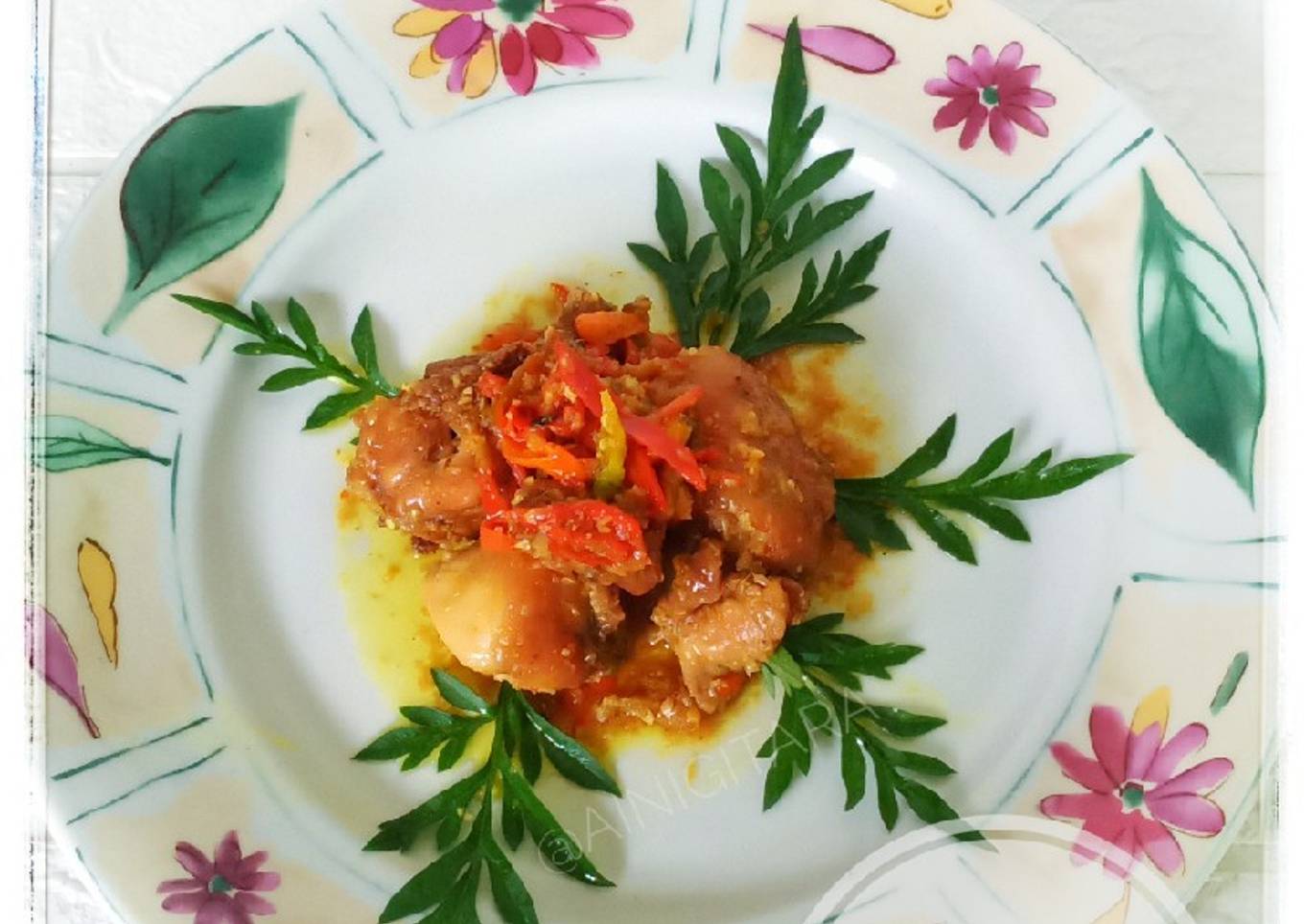 Ayam Tumis ala mba Widjie