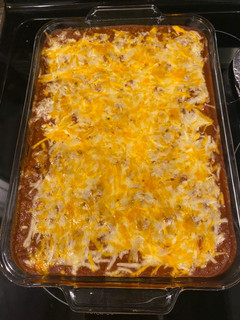 A picture of Enchiladas.