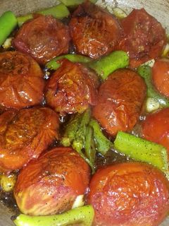 صورة لوصفة بندورة مقلية