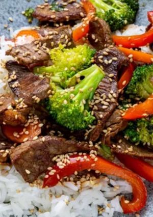 A picture of Beef Stir Fry.