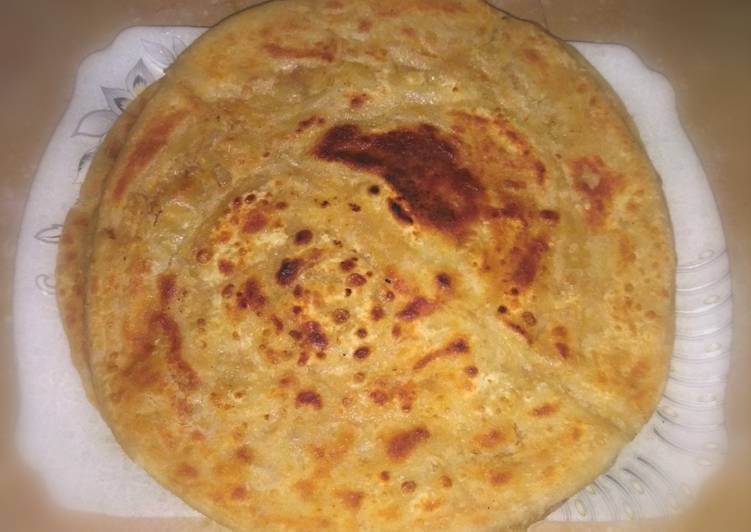 Pakistani plain paratha (Ramadan sehri)