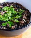 Canh Rong Mứt Nấu Thịt Bò Bằm