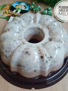 Foto resep Pudding Coklat Oreo Milo