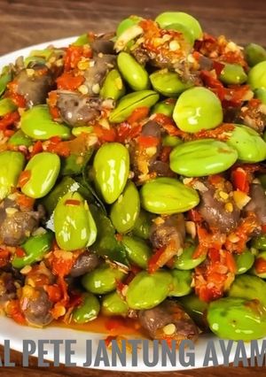 Foto resep Sambal pete jantung ayam