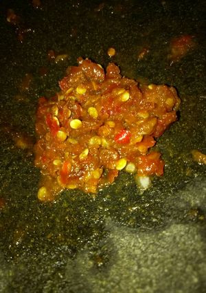 Foto resep Sambel terasi gula