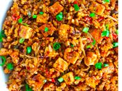 A picture of chicken barley