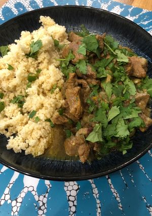 A picture of Slow cooked lamb tagine.