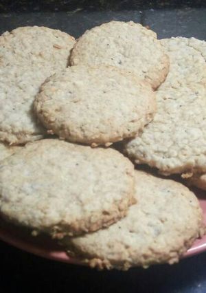 Una foto de Galletitas de avena y miel