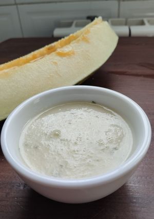 A picture of Sweet Melon Gazpacho.