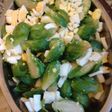 Ensalada de repollitos de Bruselas con huevo duro