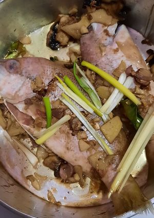 Foto resep Steam ikan kerapu yang super healthy