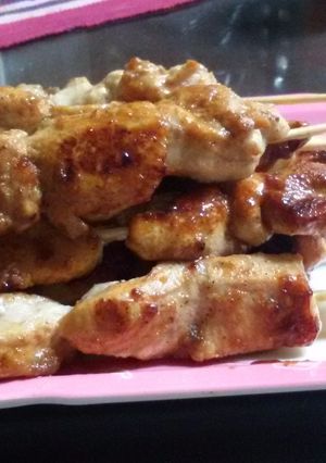 Foto resep Sate Ayam Bumbu Barbeque Keto