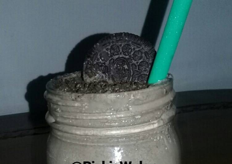 Recipe: Appetizing Ice Blend Ultra Milk &amp;amp; Oreo