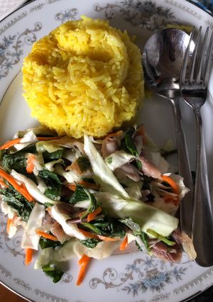Hình của món Cơm gà.