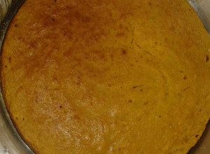 Una foto de Torta de zanahoria con crema de leche