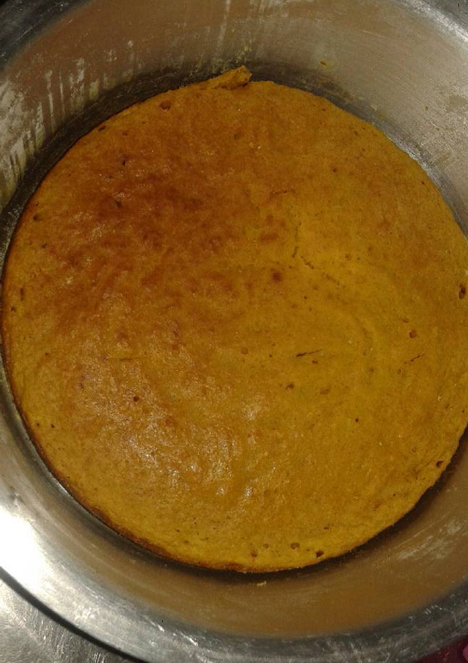 Una foto de Torta de zanahoria con crema de leche