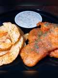 Fish and Chips with Homemade Tartar Sauce 🇬🇧