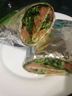 Una foto de Wraps de salmón
