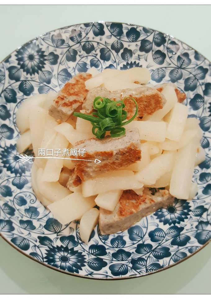 簡易家常菜-蘿蔔炒魚鬆 的食譜成品照片