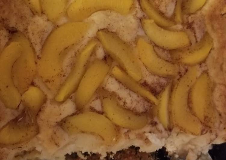 Steps to Prepare Super Quick Homemade Peach Cobbler Dump Cake