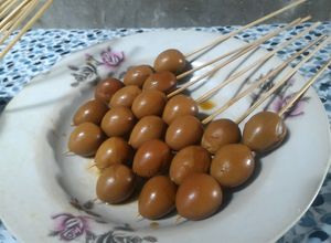 Foto resep (43).Sate pindang telur puyuh