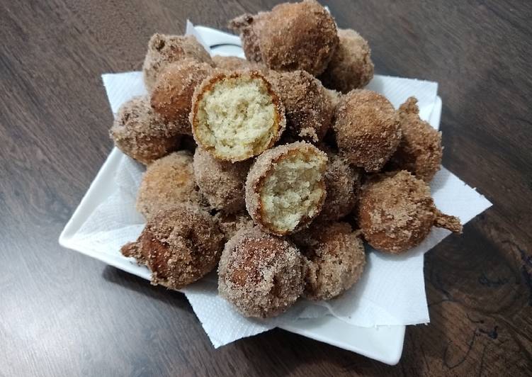 Bolinho de chuva com aveia