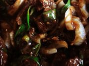 A picture of mongolian beef