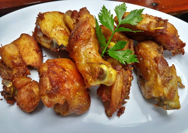 
Ayam Goreng Bumbu Ungkep-Kue Kering Panggang Teflon

