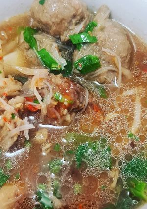 Foto resep Kuah bakso enak gurih segar