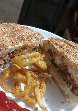 صورة لوصفة همبرغر (ساندوش)