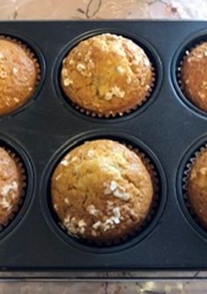 Foto resep Mufin pisang SS (simple & sehat)