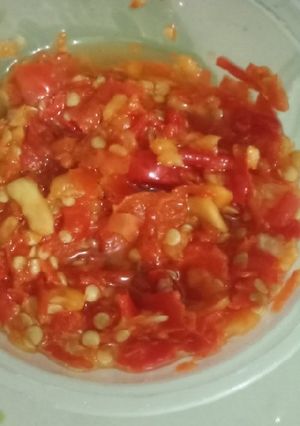 Foto resep Sambel mentah gledek
