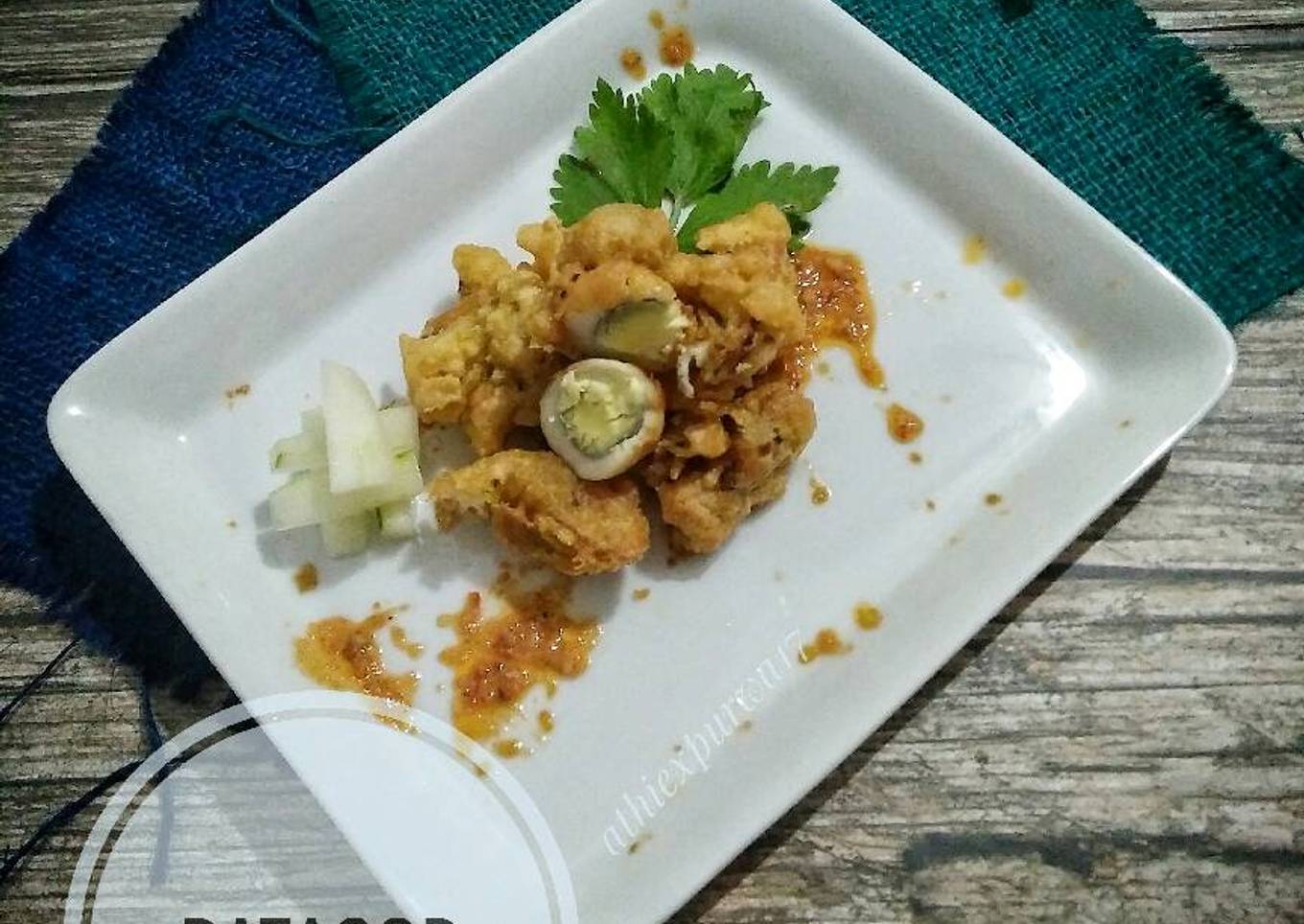 Batagor bumbu kacang