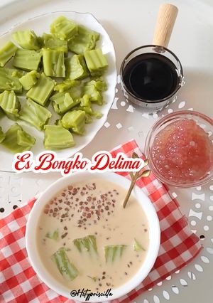 Foto resep Es Bongko Delima