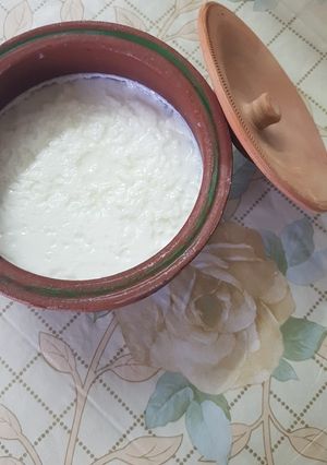 A picture of Homemade dahi.