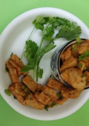 A picture of Spicy Kachalu chat.