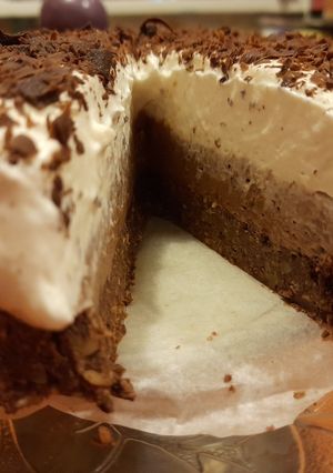 Sütés nélküli DW mogyorókrémes torta recept fotója