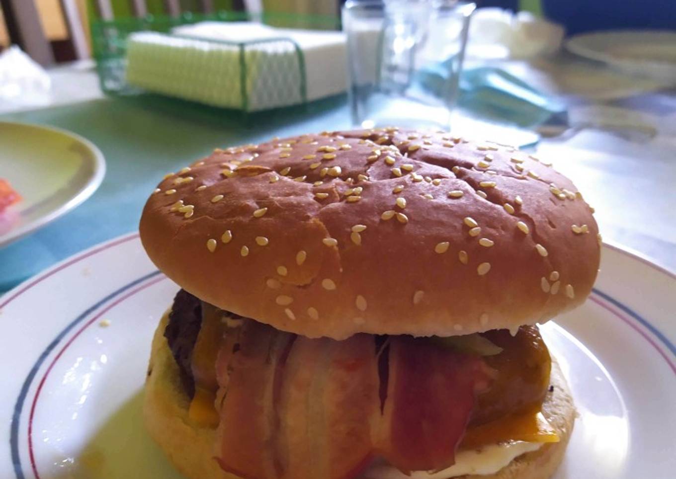 Hamburguesa clásica