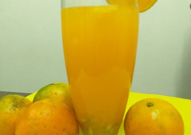 Steps to Make Speedy Fresh Orange Juice#Theme Challenge