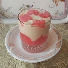 Firni with sago dana delight 🥃🍽️🍮 A picture of Firni with sago dana delight 🥃🍽️🍮.