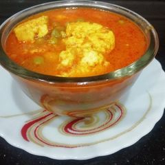 Jain Matar Paneer A picture of Jain Matar Paneer.