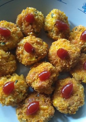 Foto resep Nugget Tahu campur Jagung