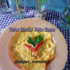 Telur Dadar Keju Susu রেসিপির প্রধান ছবি