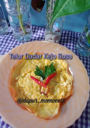 Foto resep Telur Dadar Keju Susu