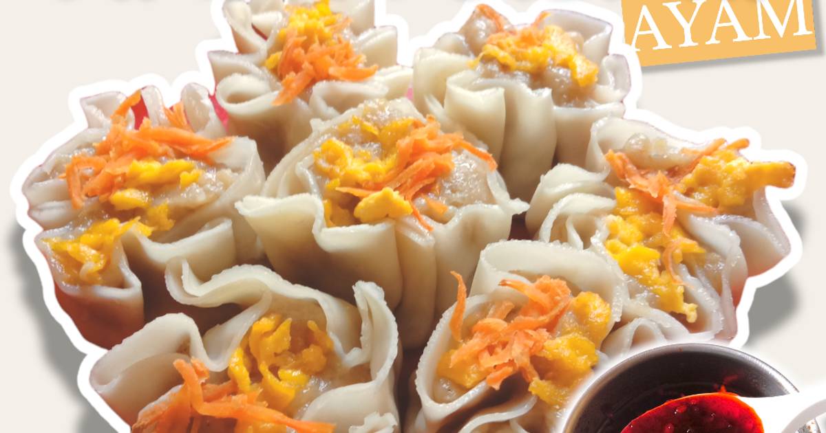 Resep Dimsum Siomay Ayam Kulit Dimsum Chili Oil Oleh Dini Cookpad