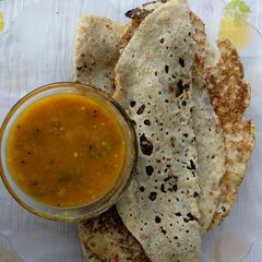 A picture of Oats Dosa -Oats dosa is healthy and nutritious breakfast recipe.