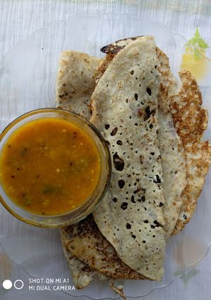 A picture of Oats Dosa -Oats dosa is healthy and nutritious breakfast recipe.