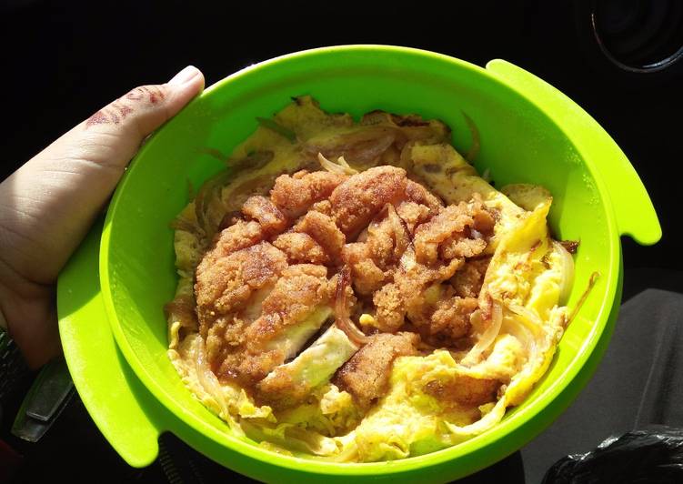 Chicken Rice Omelette